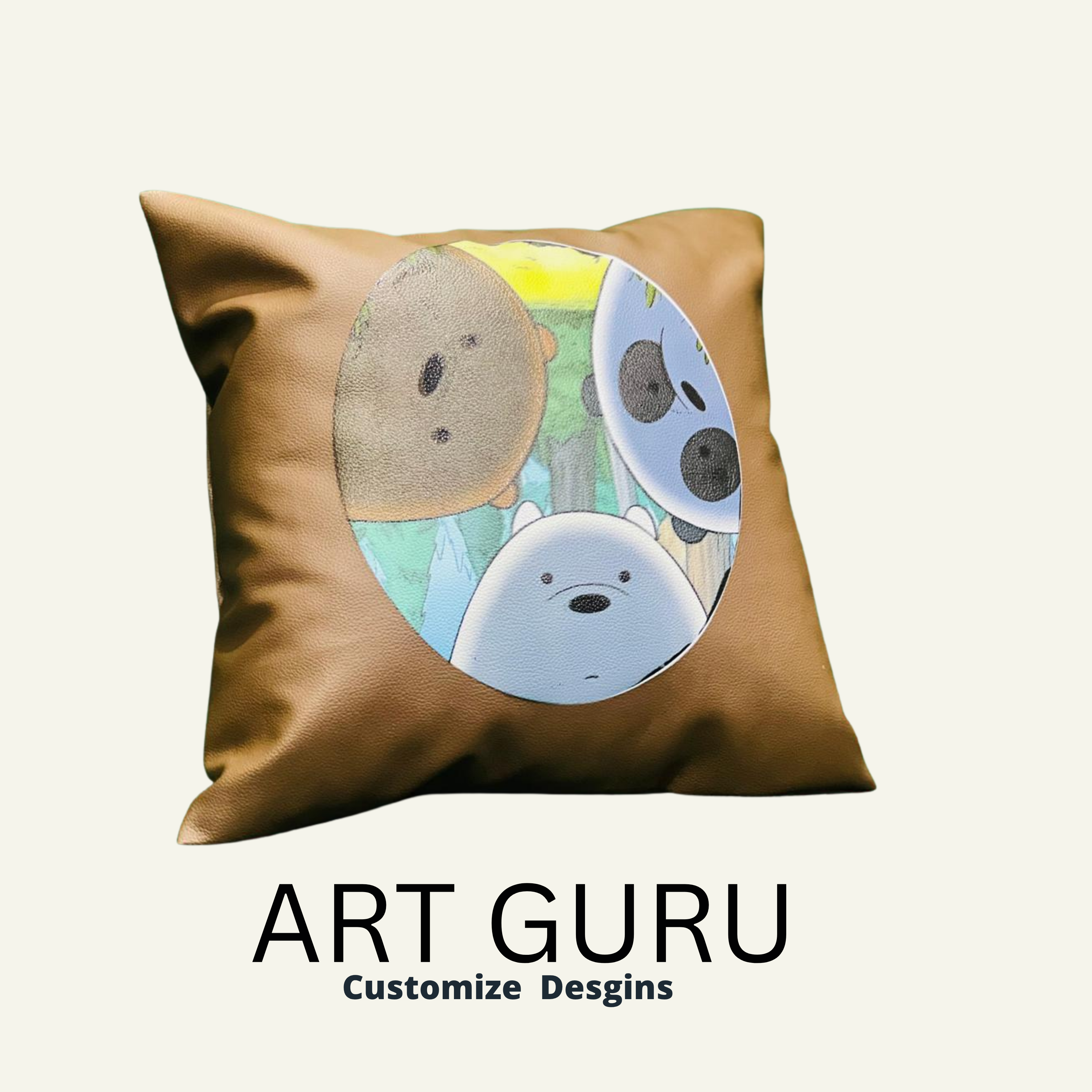 3D Bare Bear Cushion