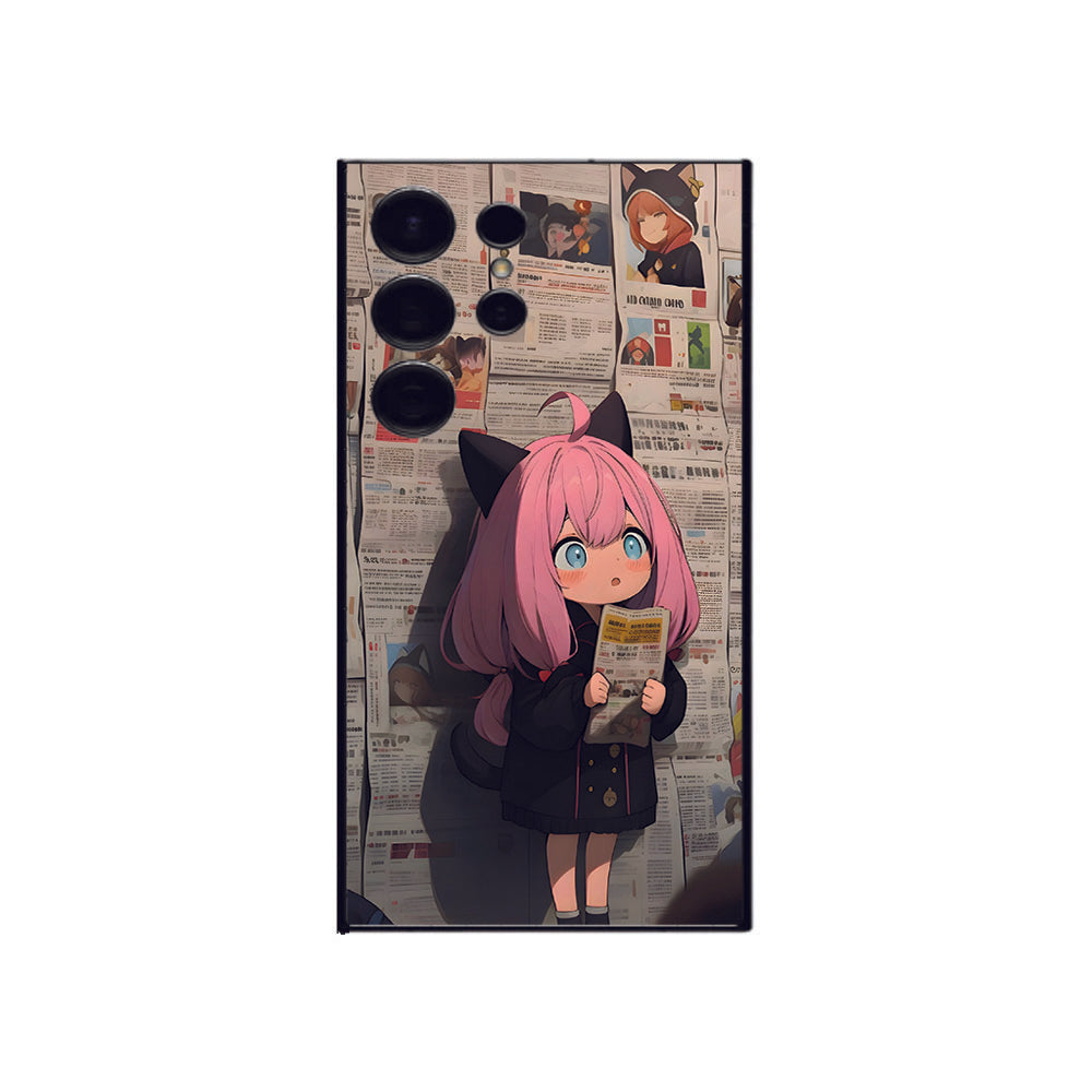 Anime Girl Mobile Skin