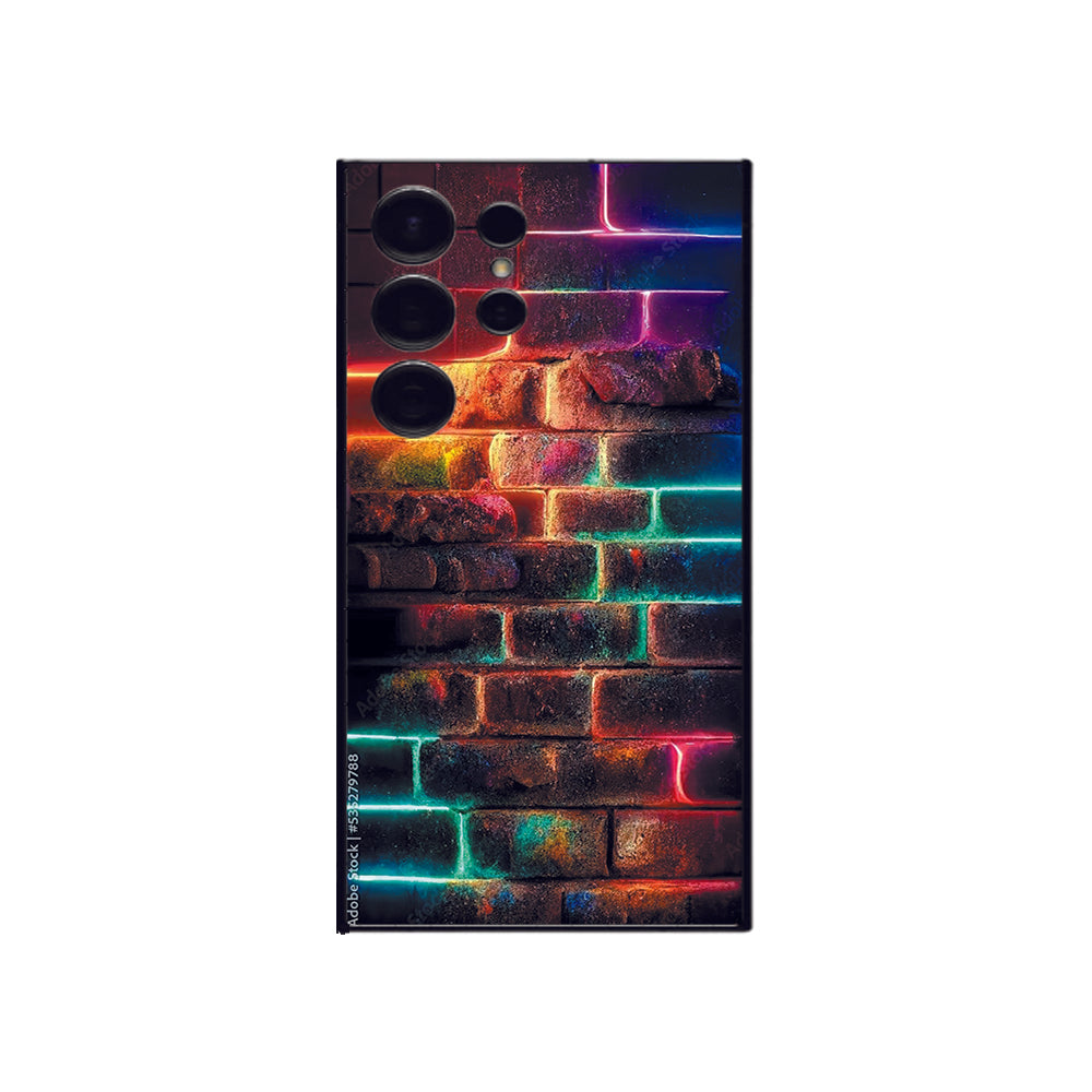 Neon Bright Wall Mobile Skin