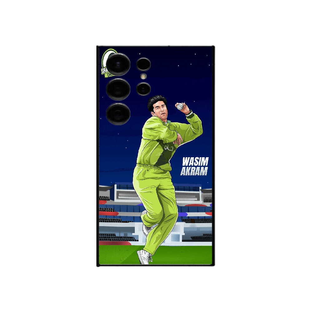 Wasim Akram Mobile Skin
