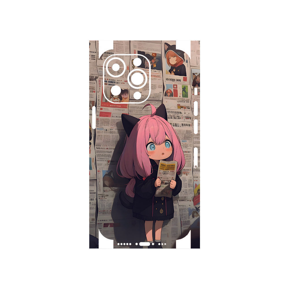 Anime Girl Mobile Skin