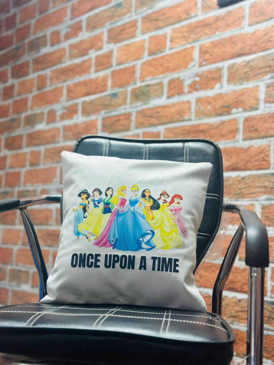 Barbie Faux Leather Cushion