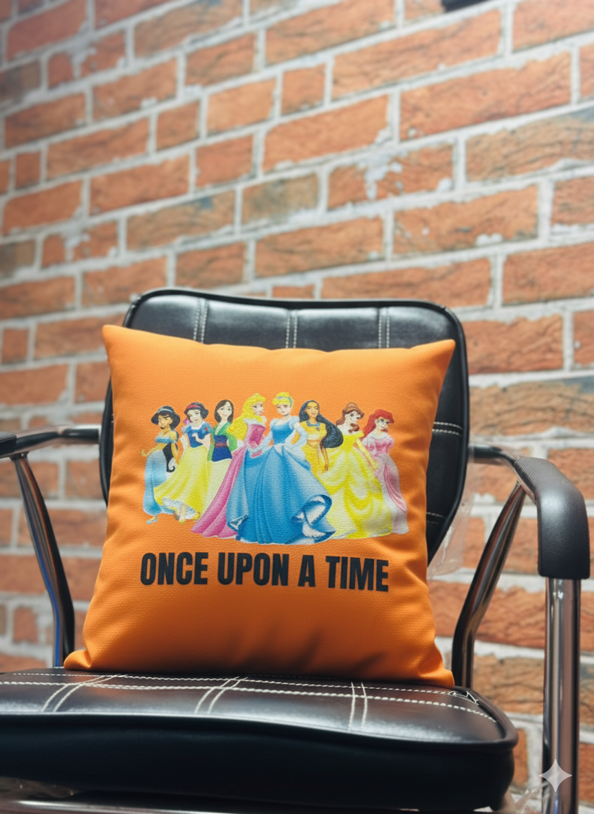 Barbie Faux Leather Cushion