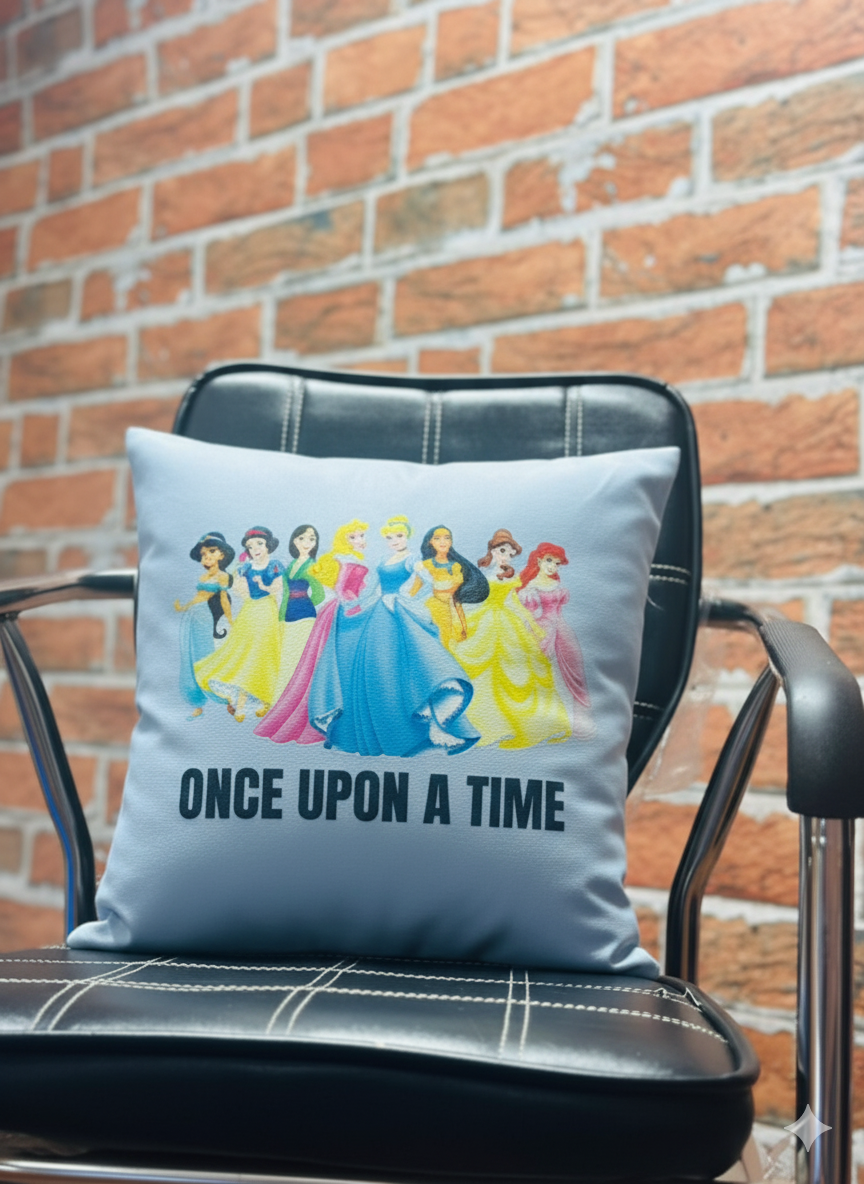 Barbie Faux Leather Cushion