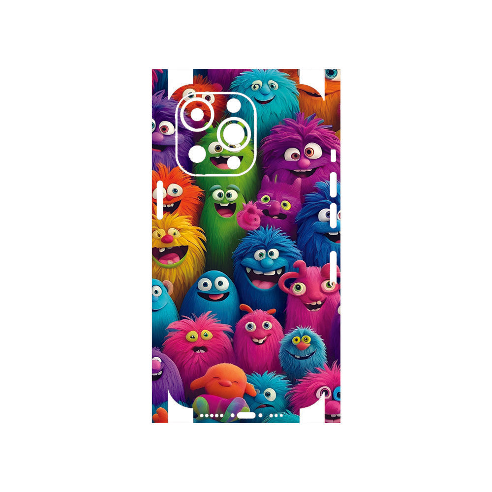 Cute Monsters Mobile Skin