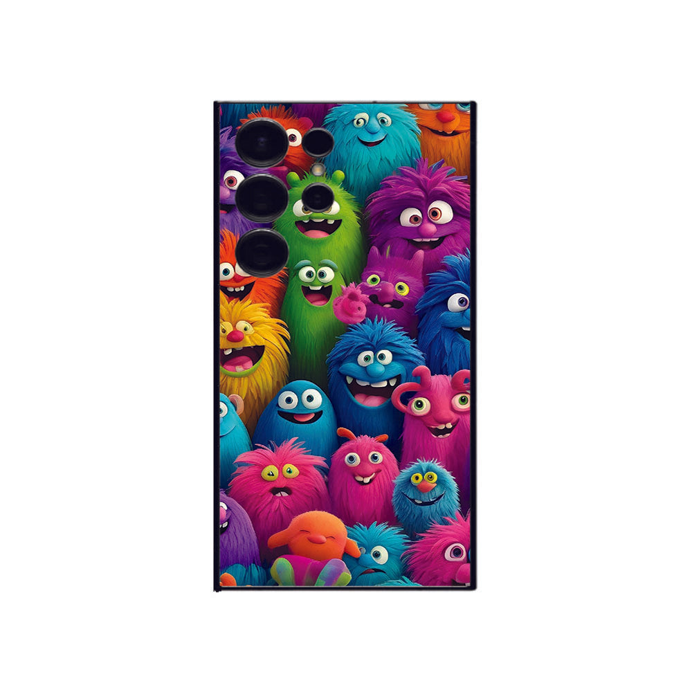 Cute Monsters Mobile Skin