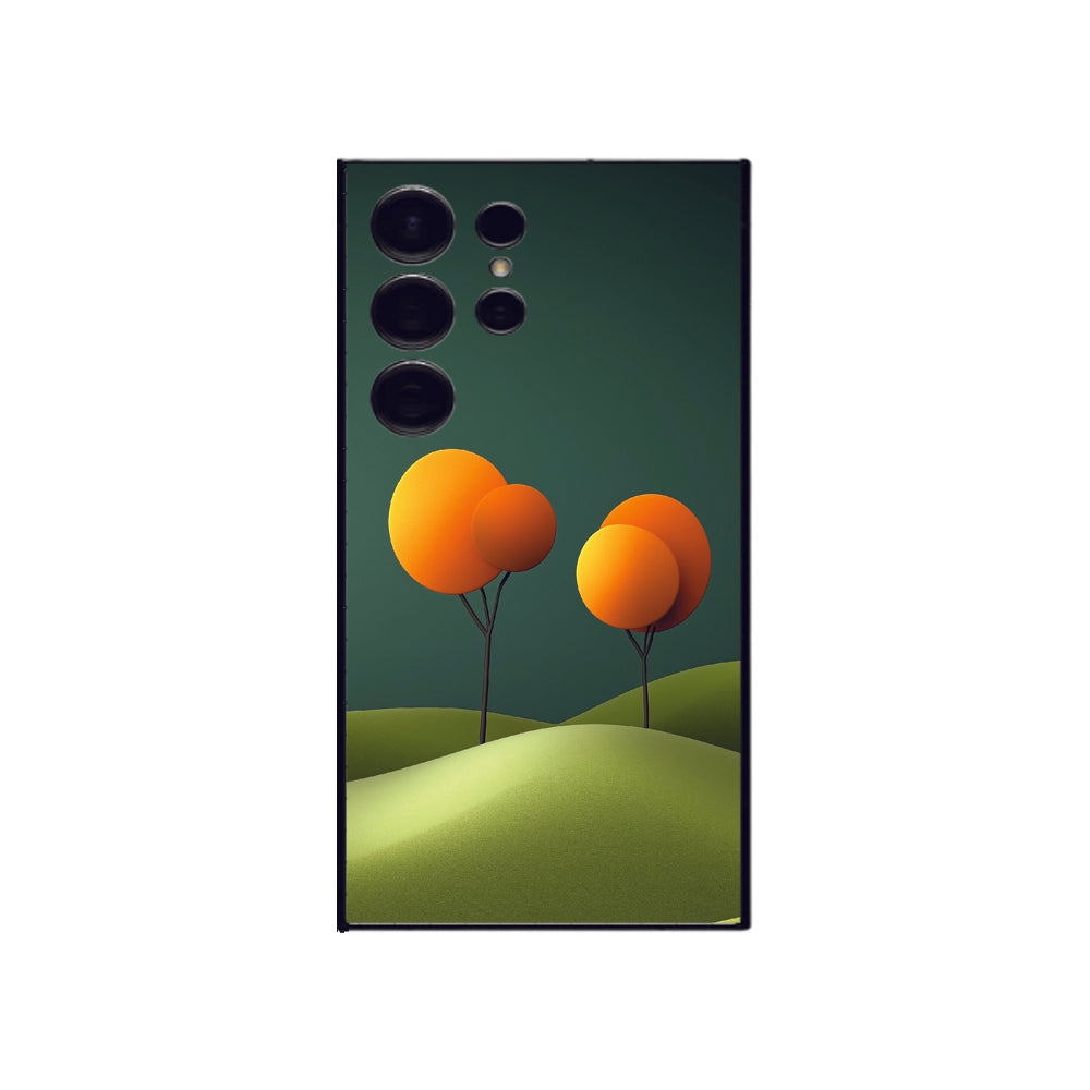 Golden Trees Mobile Skin