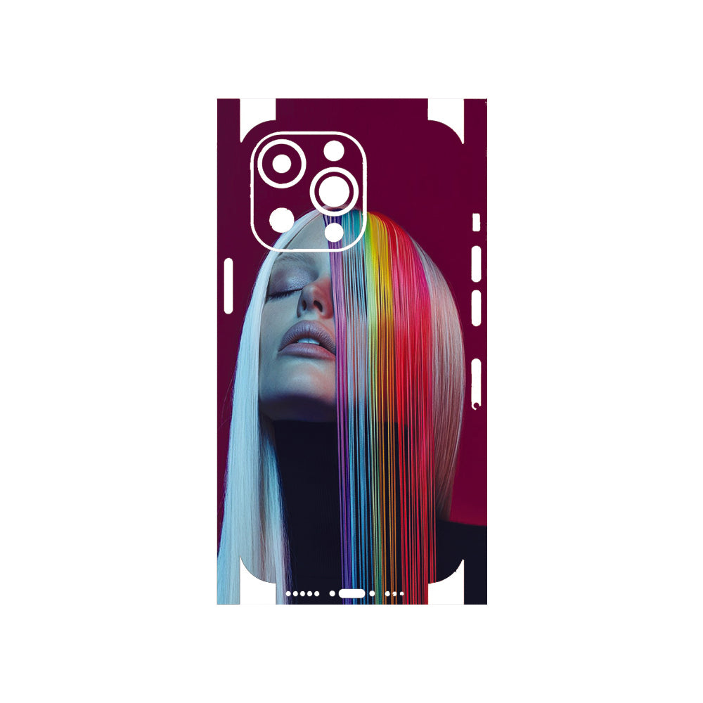 Vibrant Hair Mobile Skin