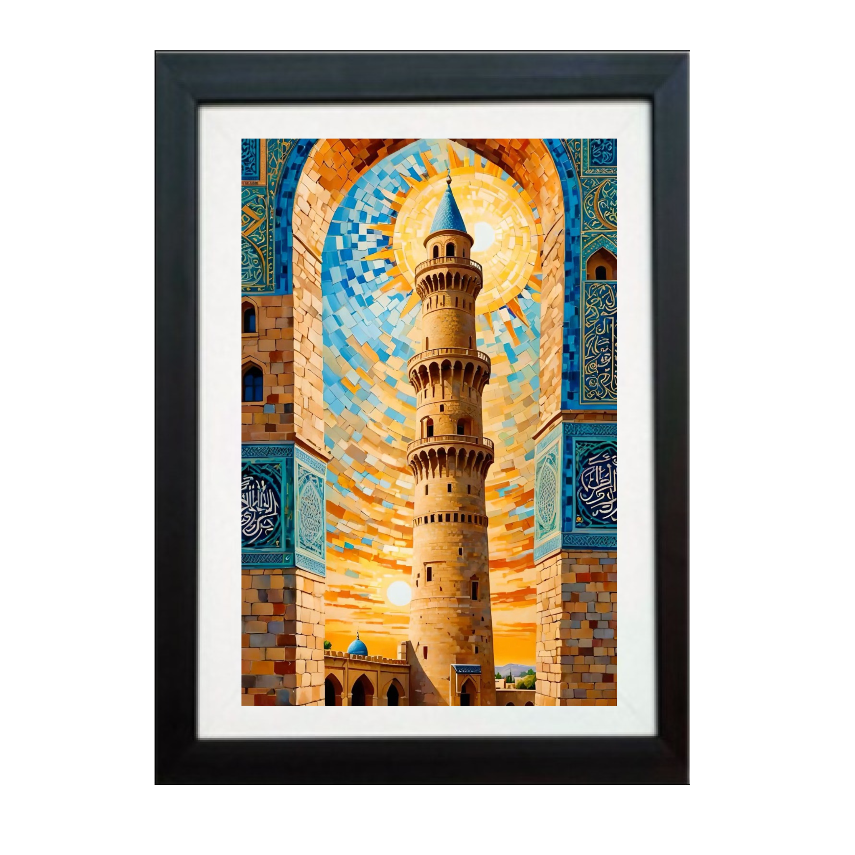 3D Mosque Wall Frame