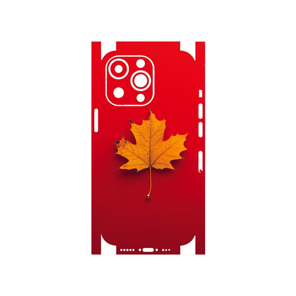 Red Leaf Mobile Skin